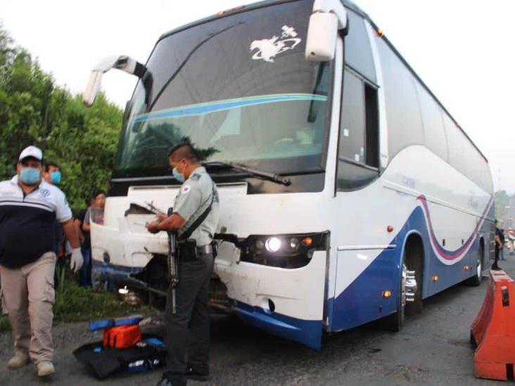 En Martínez de la Torre, conductor de camión de pasajeros se queda dormido al volante