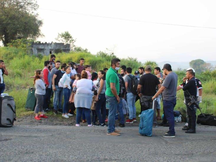 En Martínez de la Torre, conductor de camión de pasajeros se queda dormido al volante