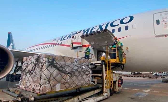 Vuela de China a México séptimo avión con insumos médicos