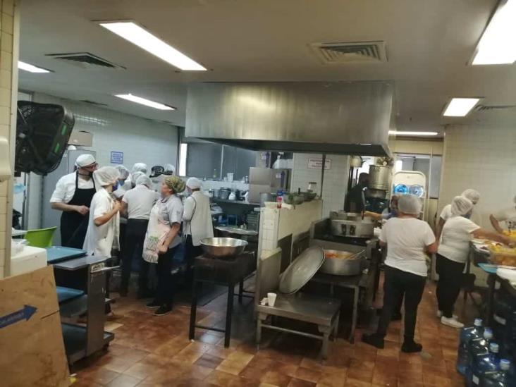 Trabajadores de Hospital de Río Blanco incoformes por calidad de alimentos