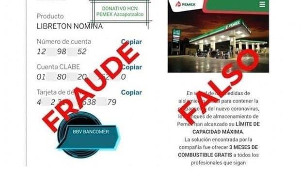 Alerta GN sobre fraude cibernético; ofrecían vales falsos de gasolina