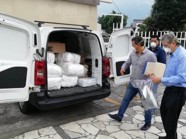 Donan más insumos médicos al IMSS en Orizaba