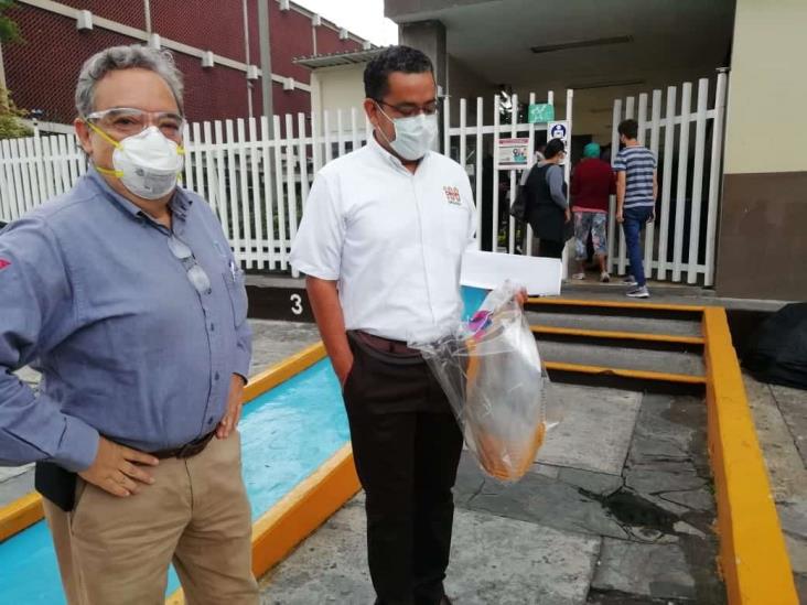 Donan más insumos médicos al IMSS en Orizaba