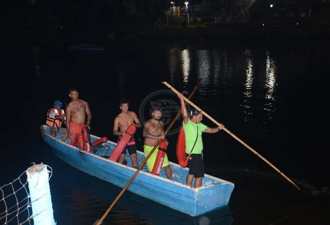 Familia se accidenta en laguna de Alvarado; madre e hijo pierden la vida