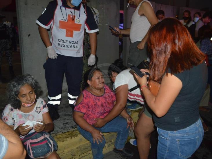 Choque entre transporte personal y Norte Sur deja 30 heridos en Veracruz