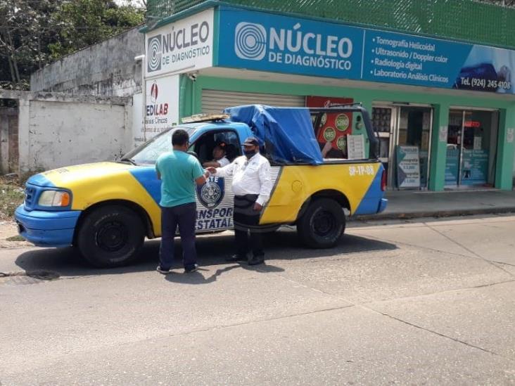 Elemento de Transporte habría amenazado a reportero de Acayucan