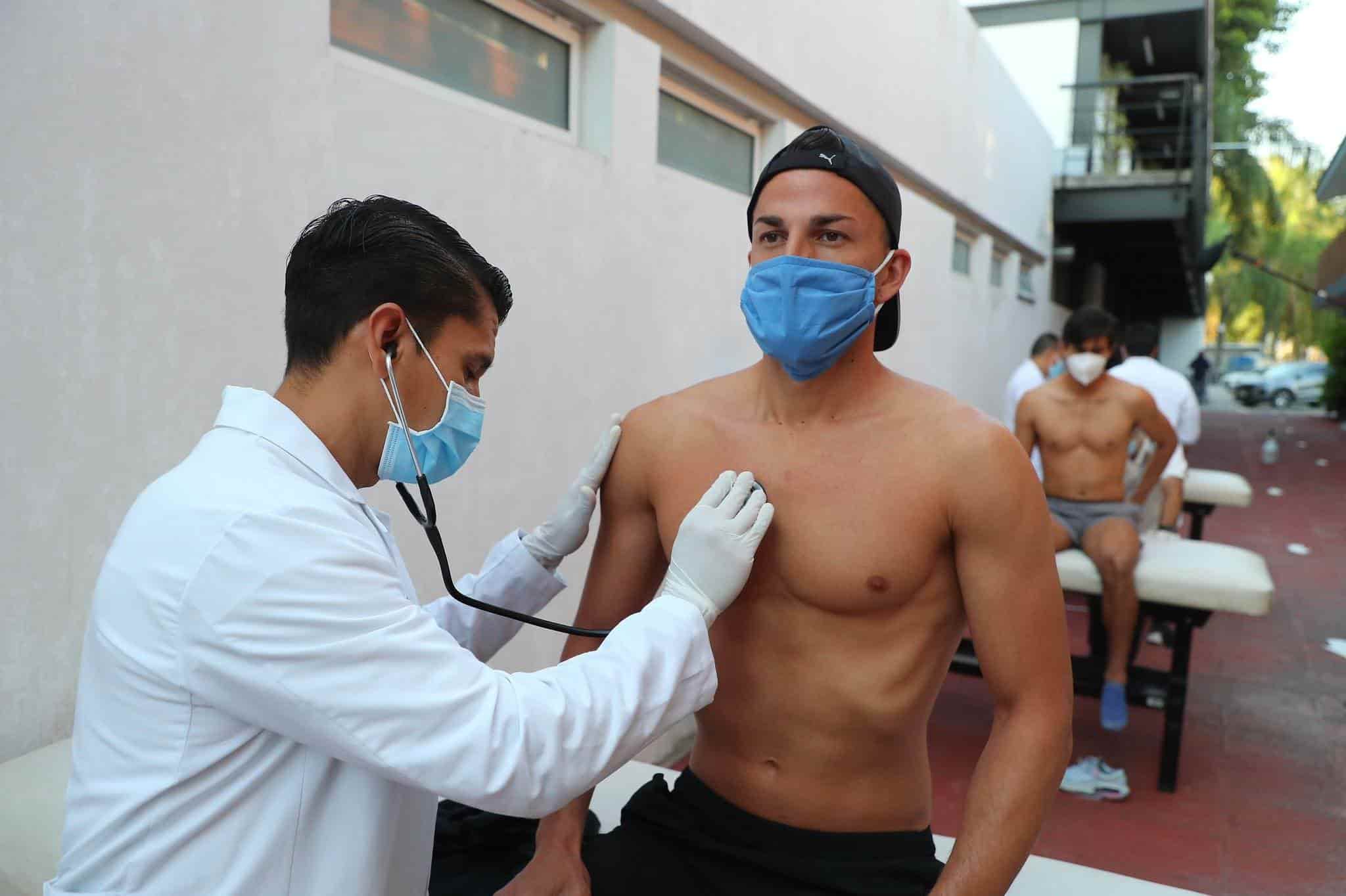 Chivas inició pruebas médicas para descartar COVID-19