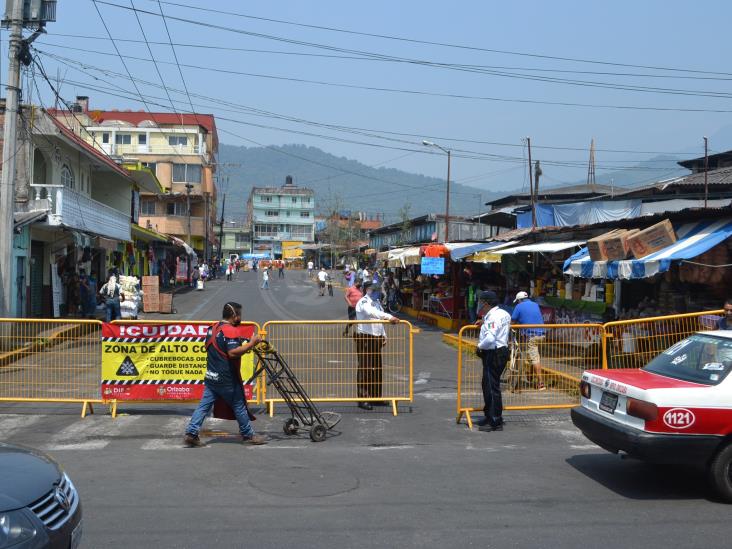 Controlan accesos a mercado Zapata de Orizaba