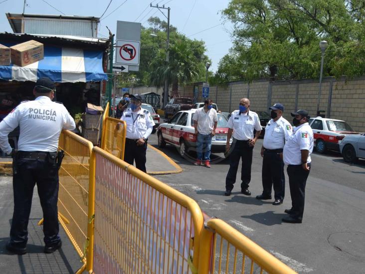 Controlan accesos a mercado Zapata de Orizaba