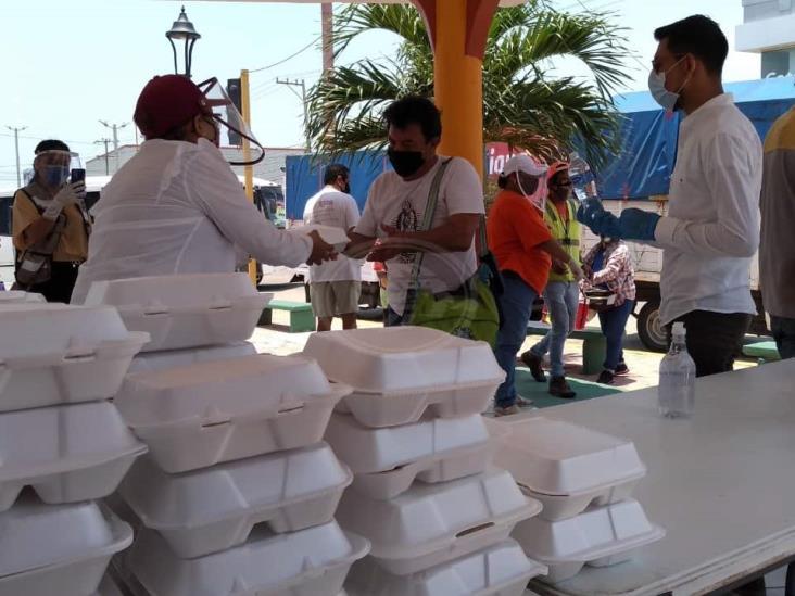 Comedor comunitario sigue atendiendo a personas en situación de calle