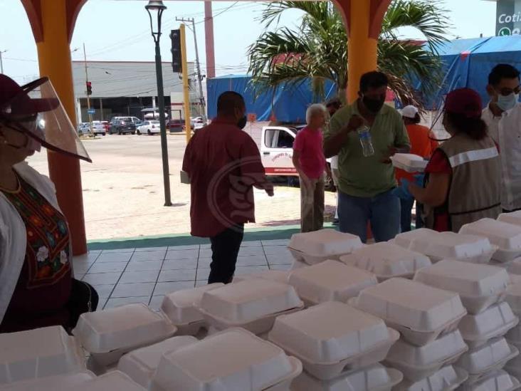 Comedor comunitario sigue atendiendo a personas en situación de calle