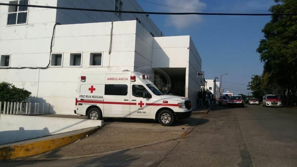 Intento de homidicio en Coatza; baleado alcanza a llegar al hospital