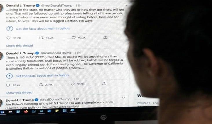 Amenaza Trump con regular o cerrar empresas de redes sociales