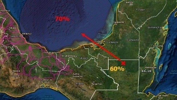 Remanentes de ‘Amanda’ podrían reintensificarse en el Golfo de México