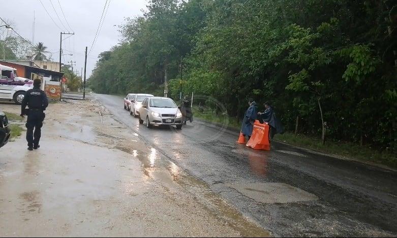 Cierran accesos a Las Choapas; refuerzan medidas sanitarias