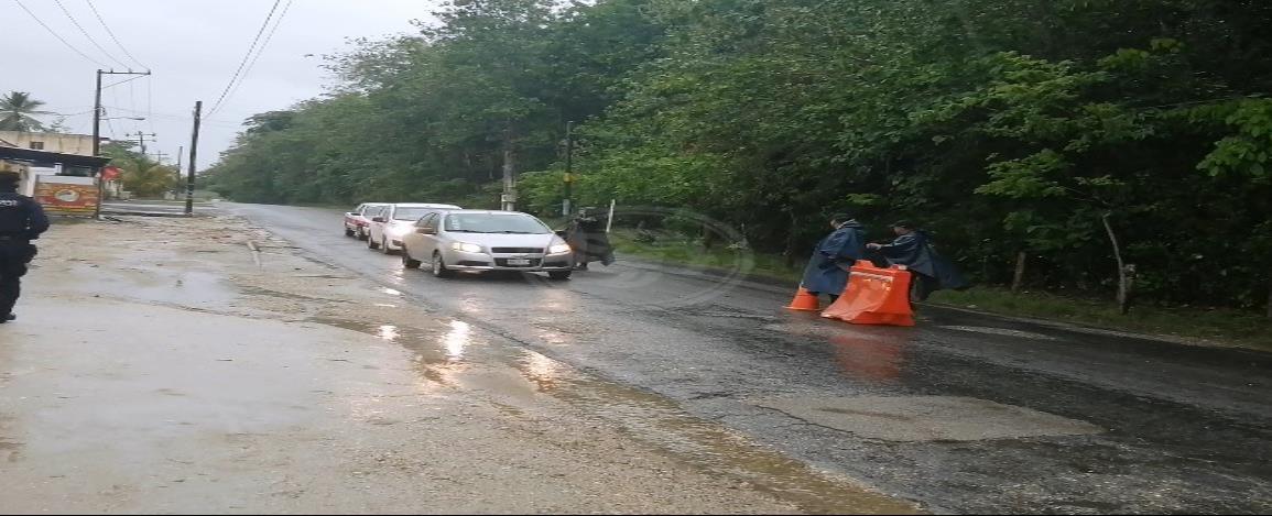 Cierran accesos a Las Choapas; refuerzan medidas sanitarias