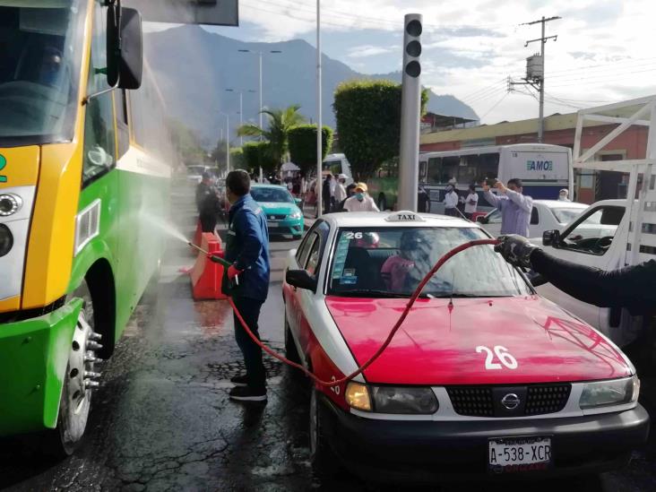 Ayuntamiento instala cerco sanitario en centro de Nogales