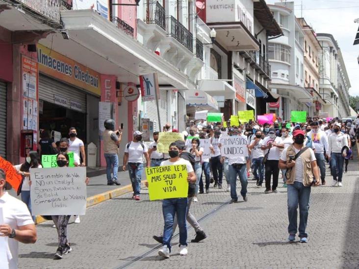 Aunque pandemia sigue, piden reabrir gimnasios en Xalapa