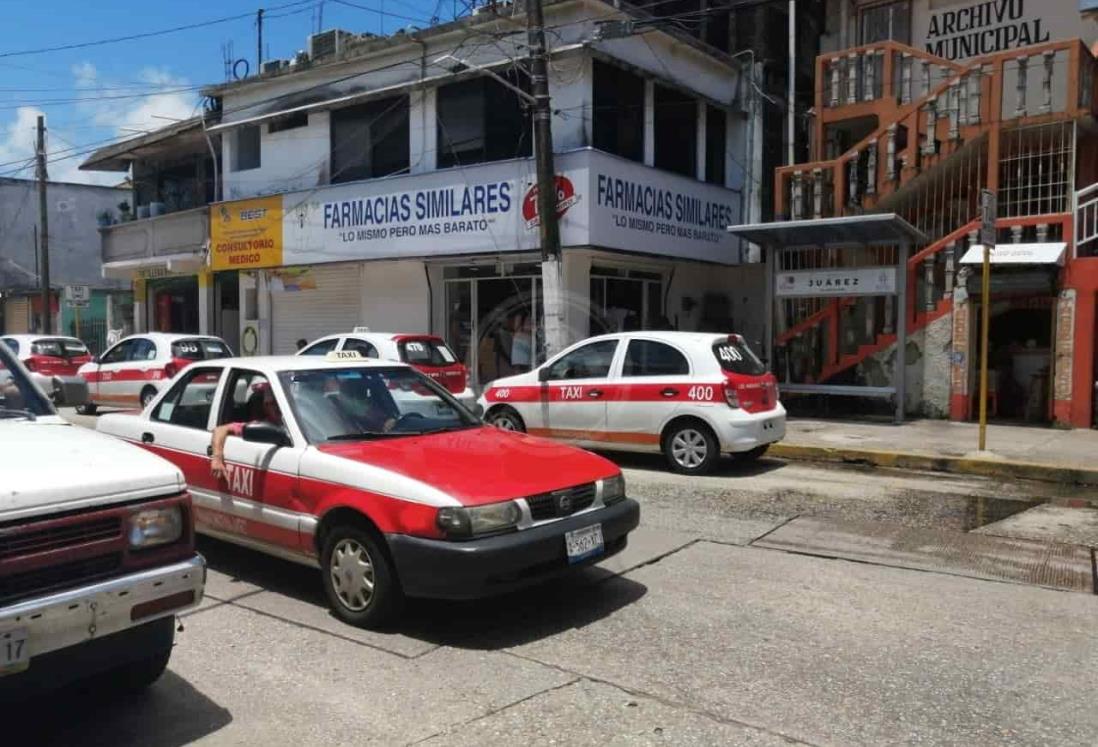 Toman de rehén a taxistas para cometer delitos en Nanchital