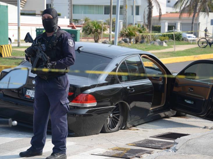 Violenta balacera en zona turística de Boca del Río