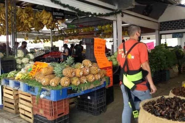 Impulsan correcta separación de residuos en Central de Abastos de Xalapa