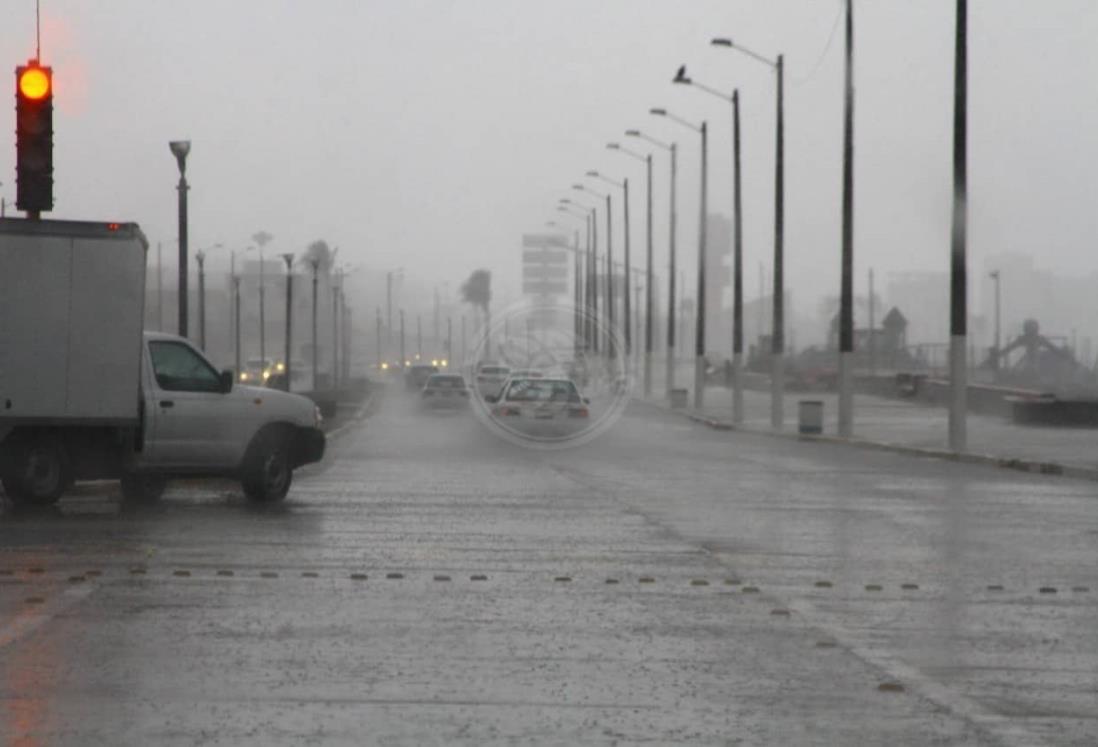 SPC emite alerta gris por Frente Frío 67 en Veracruz; prevén tormentas