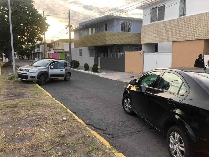 Se registra accidente automovilístico en fraccionamiento Virginia