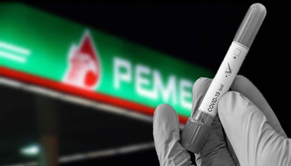 Reporta Pemex 2,307 casos confirmados de COVID-19