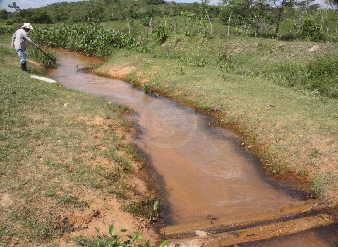 Tormentas atrasan limpieza de derrame de crudo en Las Choapas