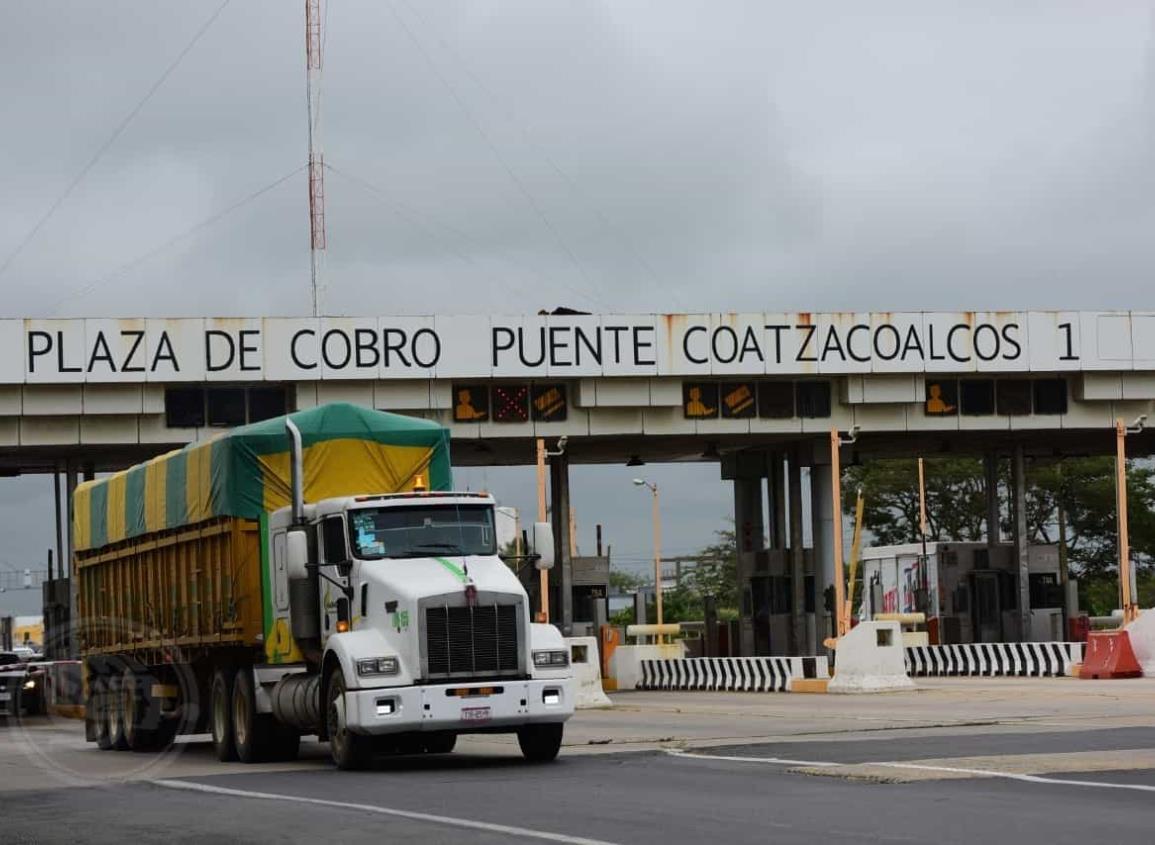 Caseta del Puente Coatzacoalcos 1 no cuenta con facturación