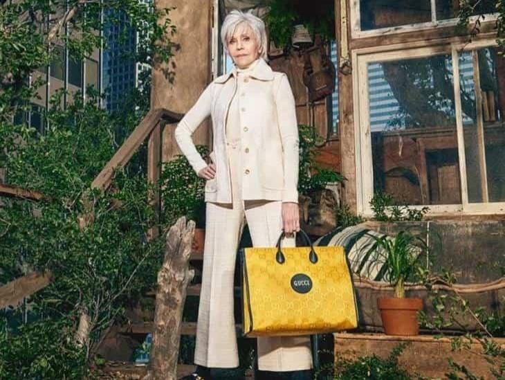 Jane Fonda colabora con Gucci