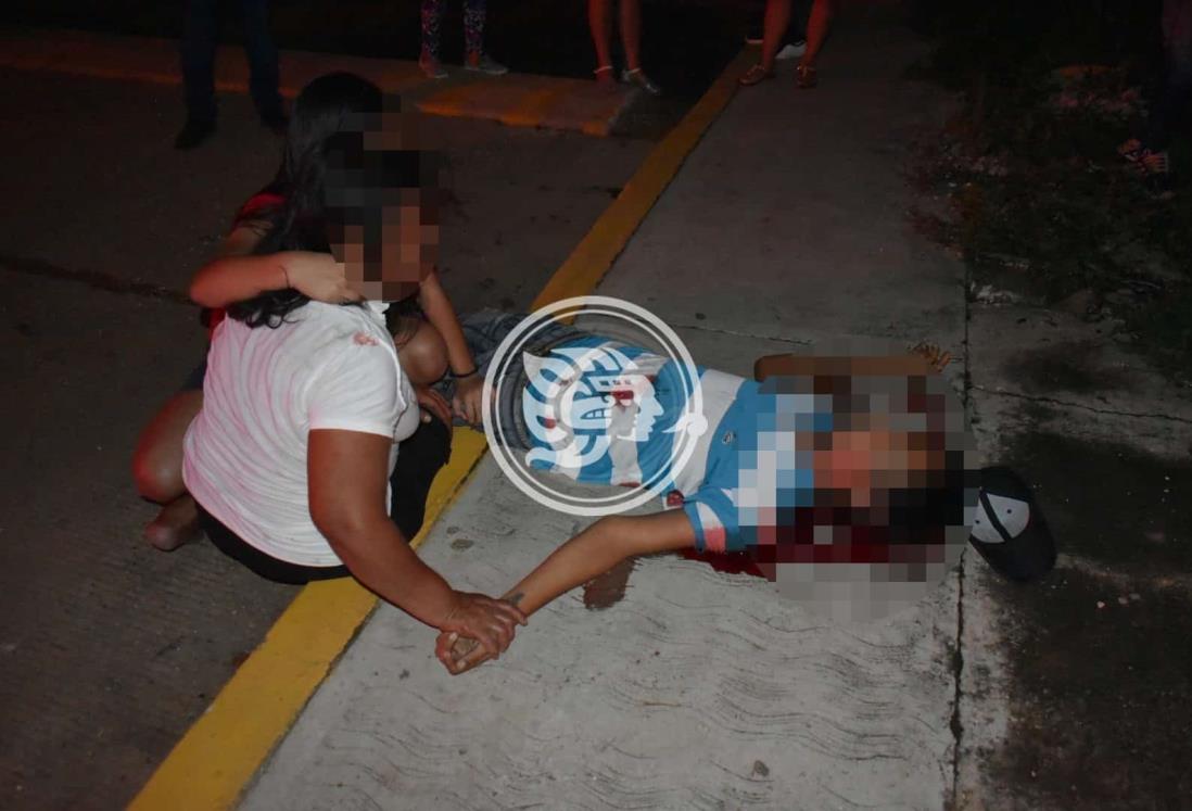 Investigan homicidio de El Tavo en barrio La Palma de Acayucan