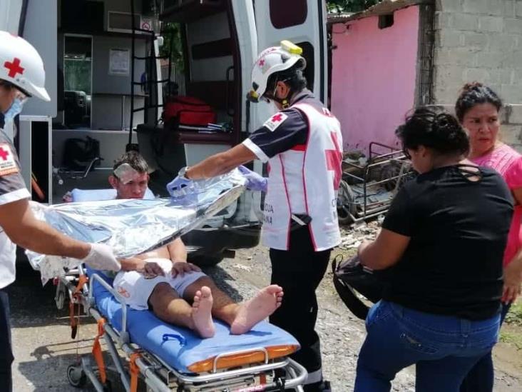 Hombre intenta prender fogón y resulta con severas quemaduras