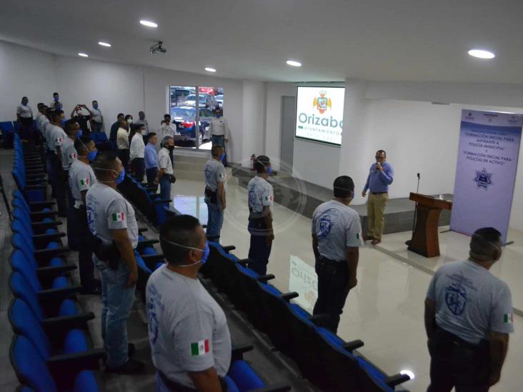 Capacitan a aspirantes a integrar Policía de Orizaba