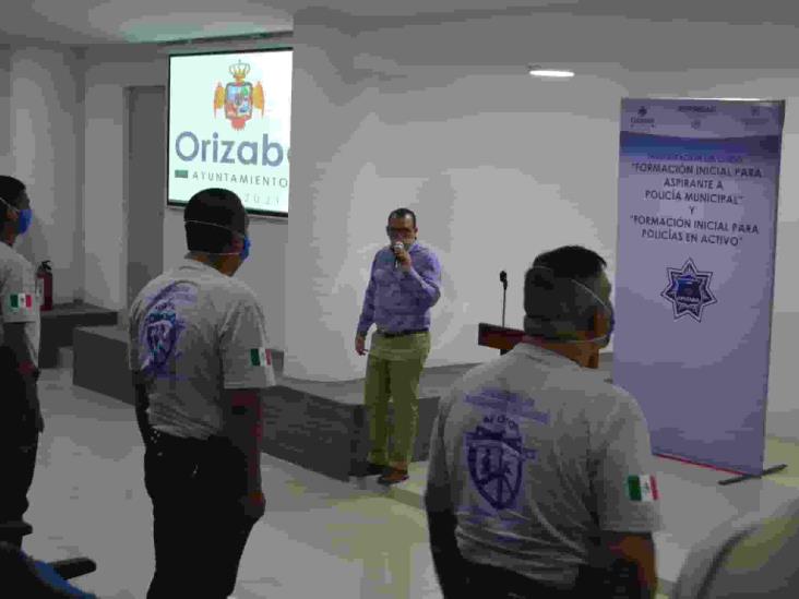 Capacitan a aspirantes a integrar Policía de Orizaba