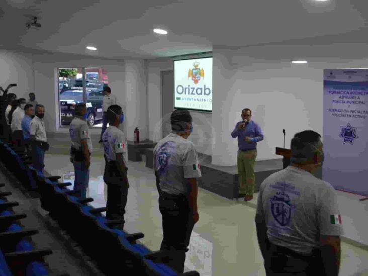 Capacitan a aspirantes a integrar Policía de Orizaba