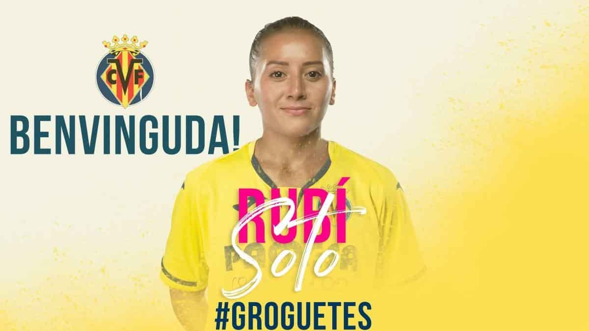 Rubí Soto, máxima goleadora de Chivas, nueva jugadora del Villareal