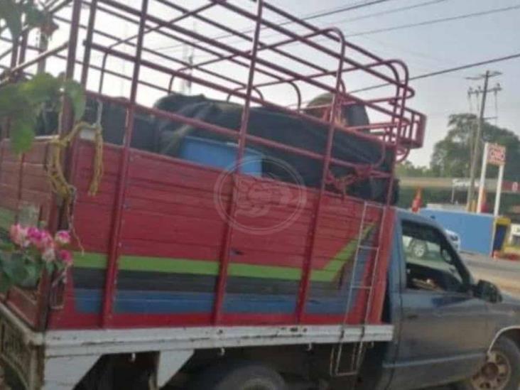 En el acto, cae presunto líder huachicolero de Texistepec