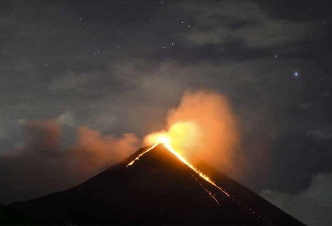 Alerta en Guatemala por fuerte actividad en 3 volcanes