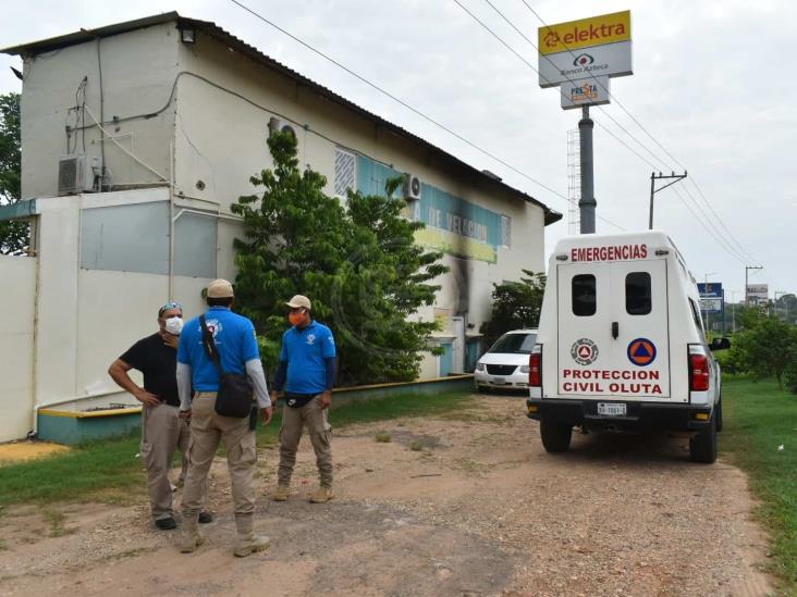 Arrojan bomba molotov a crematorio de Oluta