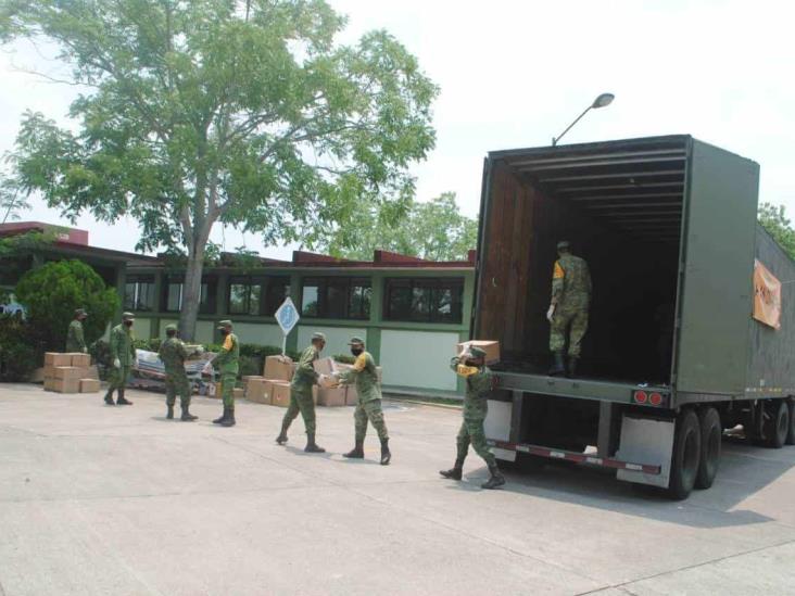 Más equipo para el Batallón de Tuxpan