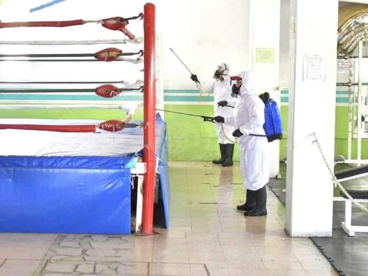 Gimnasios tuxpeños se preparan para la nueva normalidad