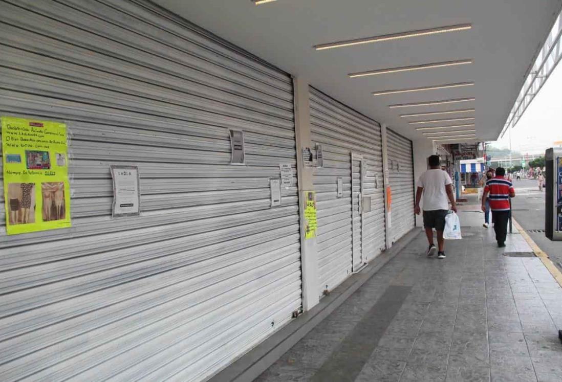 Quiebran varios comercios en Tuxpan por pandemia, aseguran