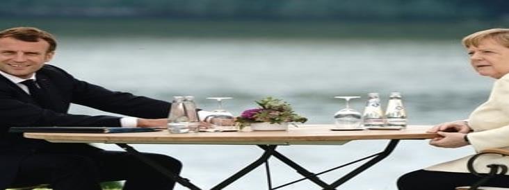 Llaman Merkel y Macron a reactivar la Unión Europea