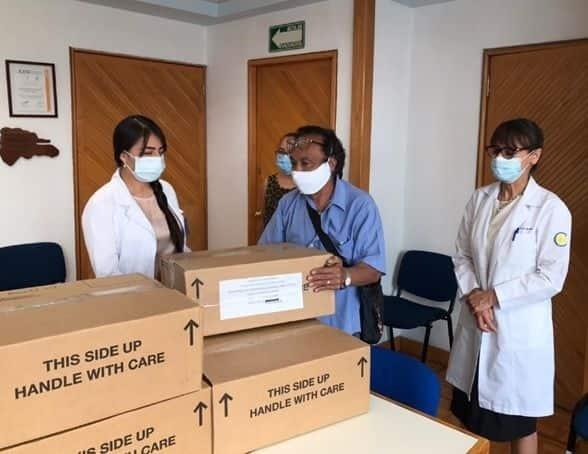 Agentes Aduanales donan 24 ventiladores para atender casos de Covid-19