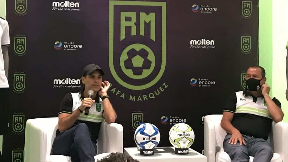 Rafa Márquez presenta su nueva academia en Guadalajara