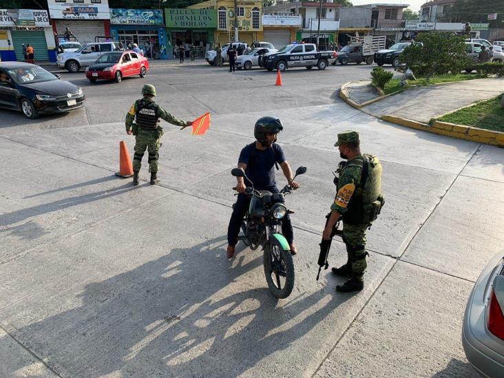 Refuerza Sedena operativos de prevención y disuación en norte de Veracruz