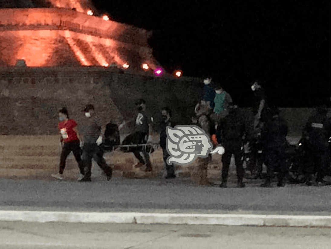 Con descuartizados, lanzan amenazas a mandos policiacos en Coatzacoalcos