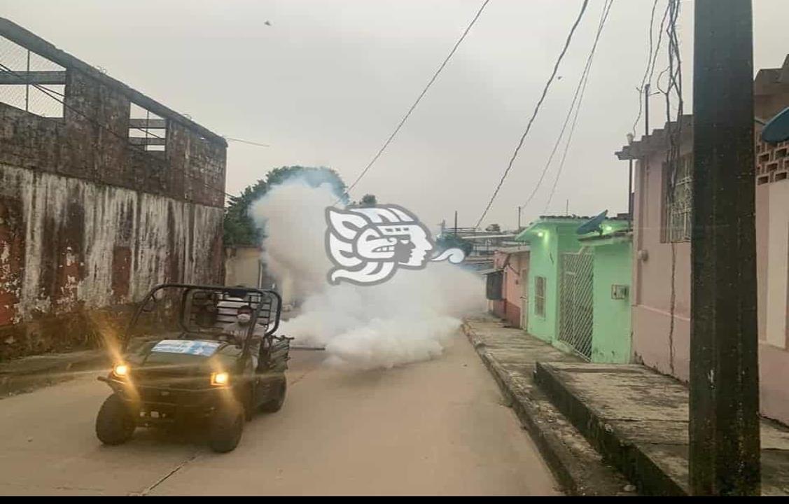 Arranca campaña de fumigación contra el dengue en Las Choapas