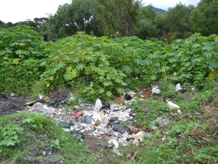 Ayuntamiento de Río Blanco contamina ex Laguna Galán, acusan